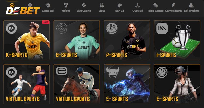 Giới thiệu thể thao Debet